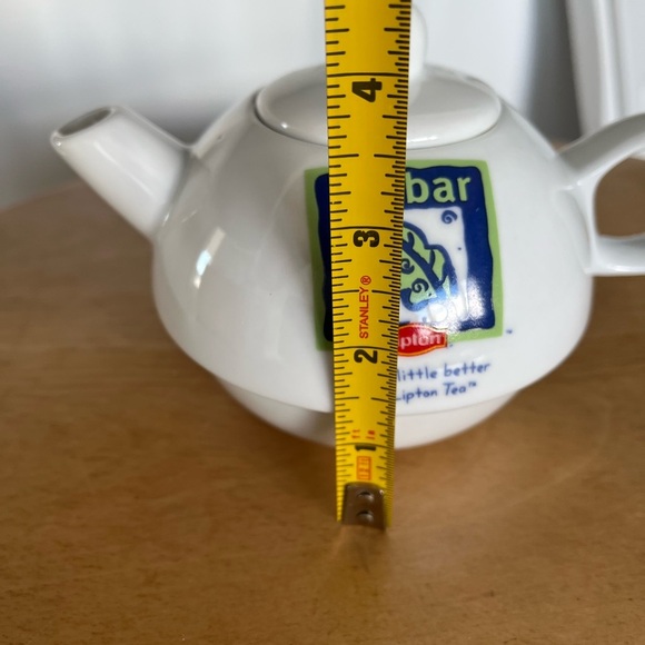 Lipton Teabar Tea Set Pot Cup Lid Rare Ceramic - Picture 7 of 9